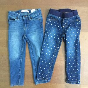2 Pairs size 3T jeans